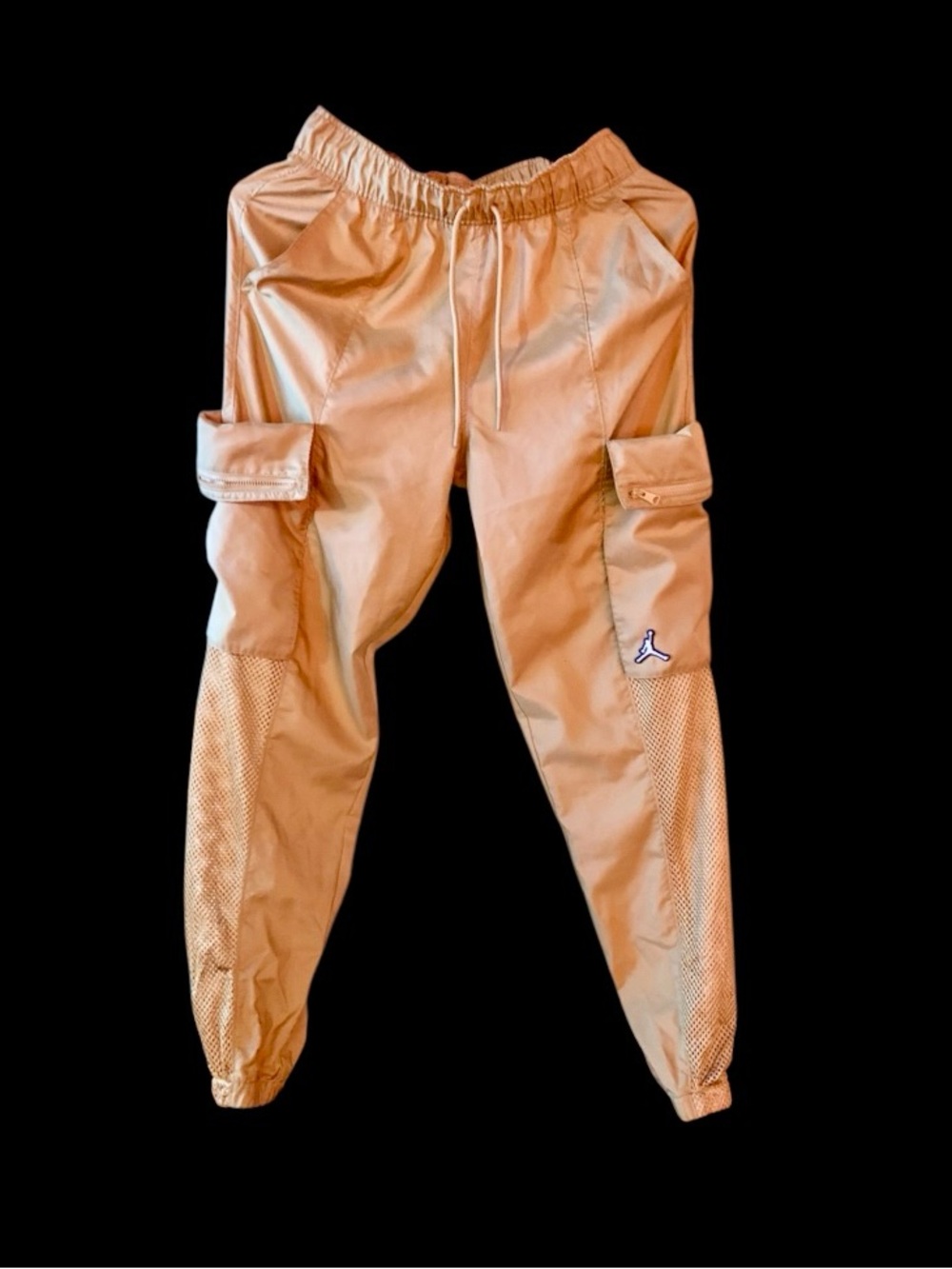 Jordan Essentials Utility Pants Tan Cargo Joggers - Picture 3 of 7